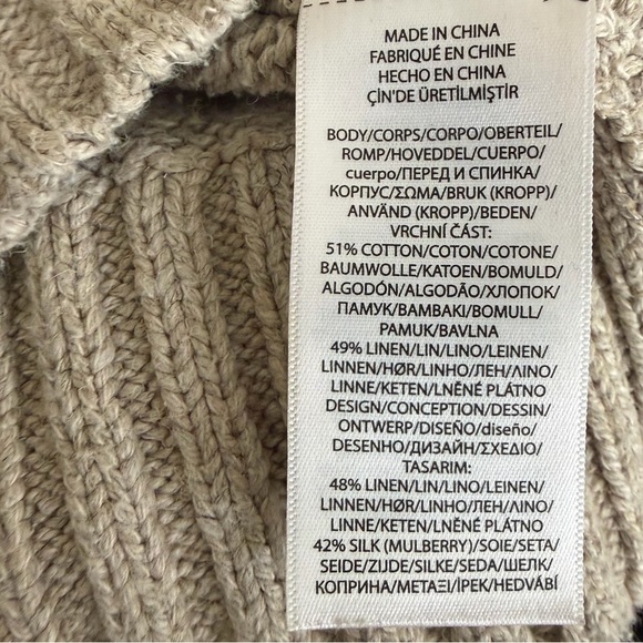 Ralph Lauren Beige Knit Sweater Size Small - Picture 4 of 5